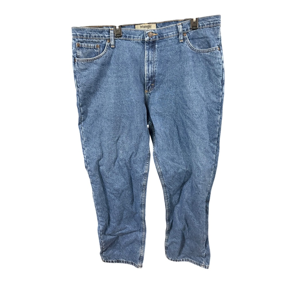 Wrangler Authentics Mens Fleece Lined Jeans Medium Wash 40x32 10ZM2FLSW Denim